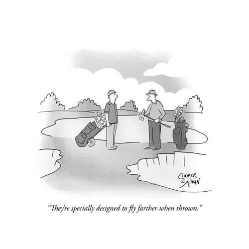"They're specially designed to fly farther when thrown."