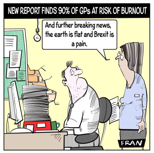 New report finds 90% of GPs at risk of burnout