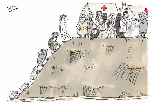 Evolving towards a humanitarian crisis