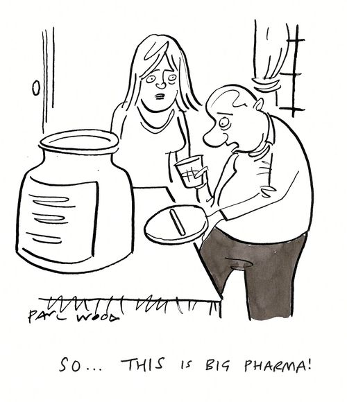 "So... this is big pharma!"