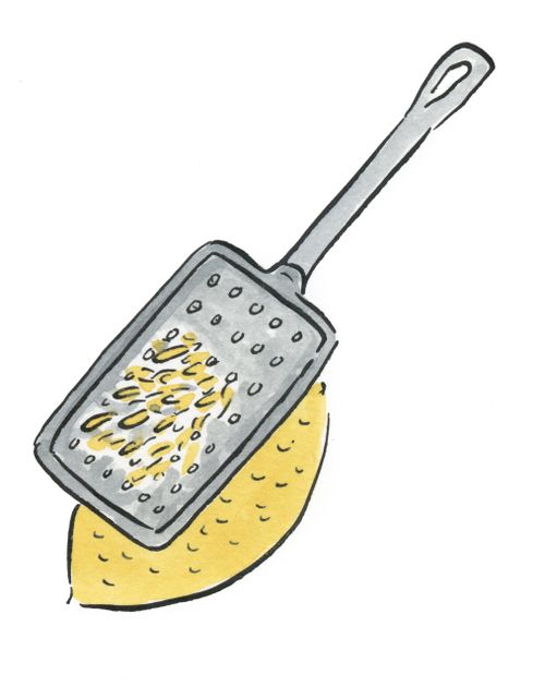 Zesting Lemon