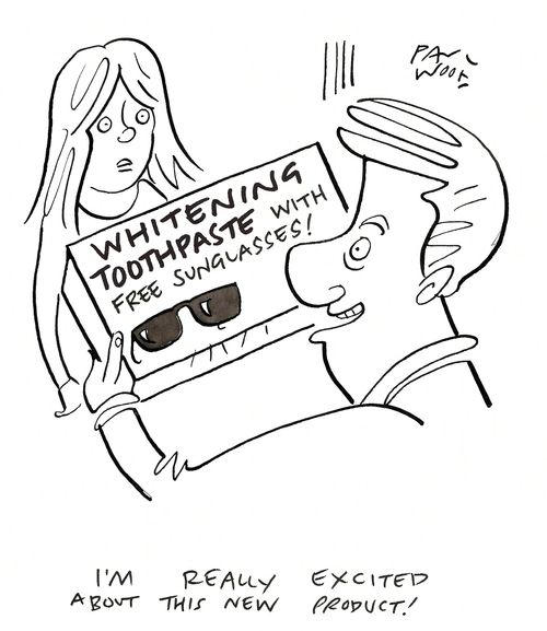 "I'm really excited about this new product!"