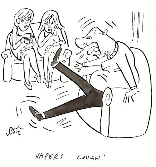 Vaper's cough!