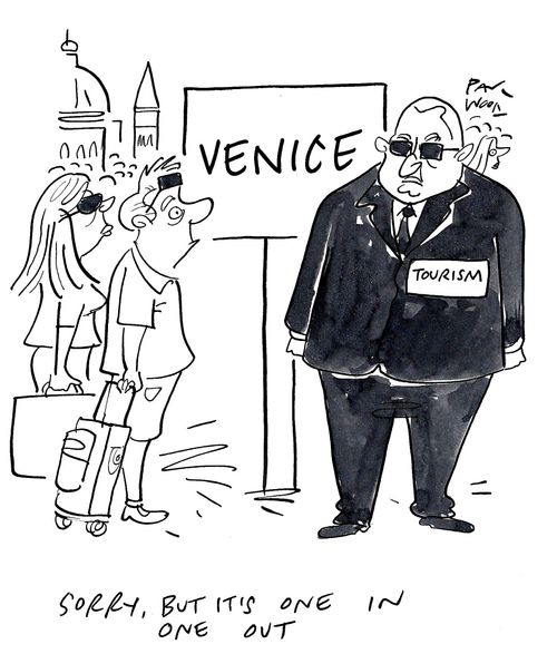 "Sorry, but it's one in one out."