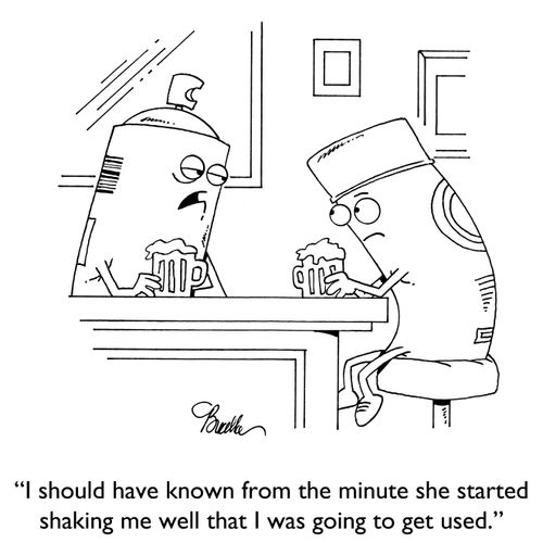"I should have known from the minute she started shaking me well that I was going to get used."