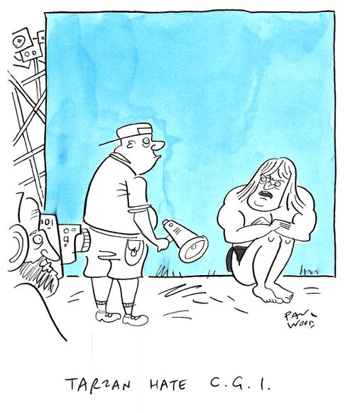 Tarzan hate C.G.I.
