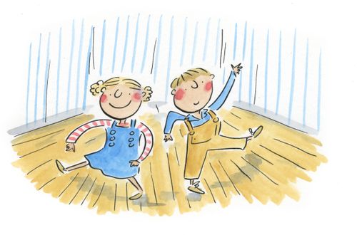 Dancing children