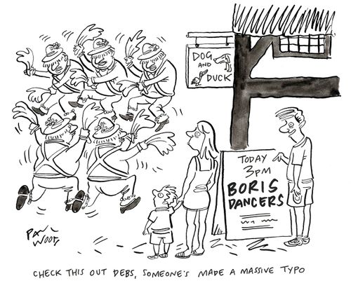 "Check this out Debs, someone's made a massive typo."