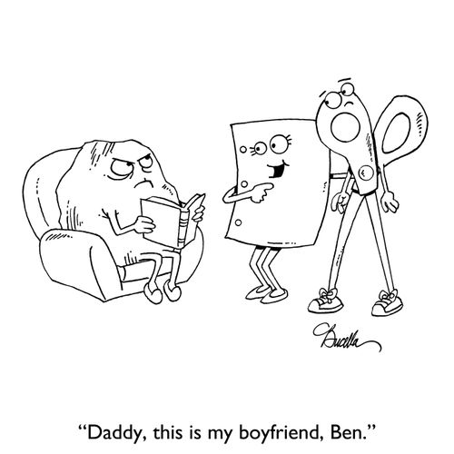 "Daddy, this is my boyfriend, Ben."