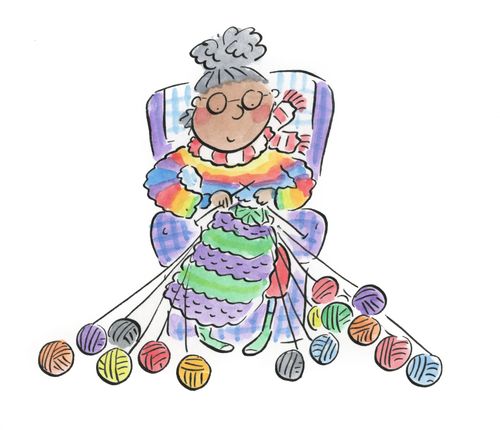 Balls of wool
