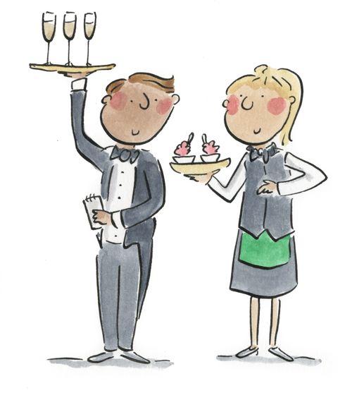 Waiting staff