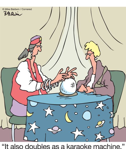 "It also doubles as a karaoke machine."