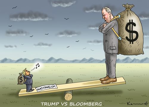 Trump vs Bloomberg