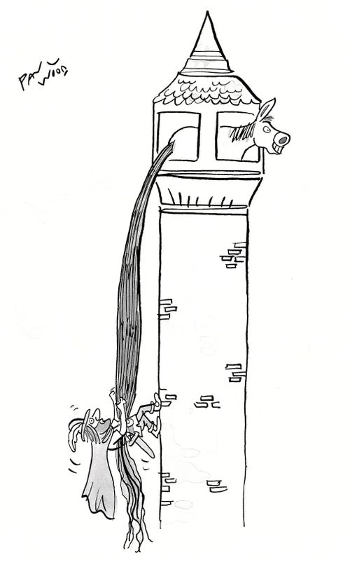 Rapunzel surprise