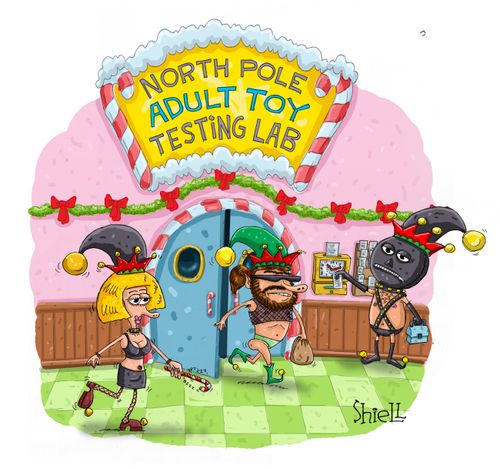North Pole Adult Toy Testing Lab