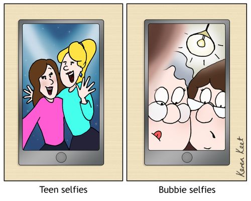 Bubbie Selfies