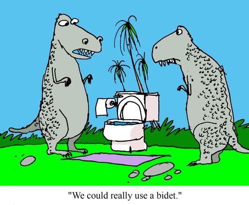 "We could really use a bidet."