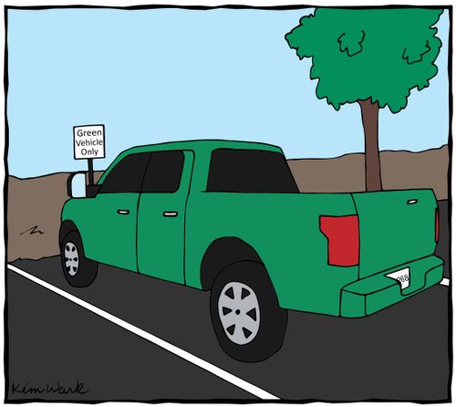 Green Vehicle Only