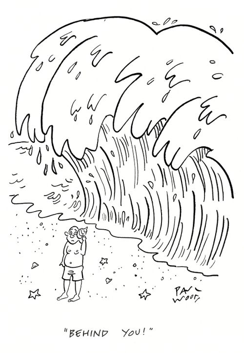 "Behind you!"