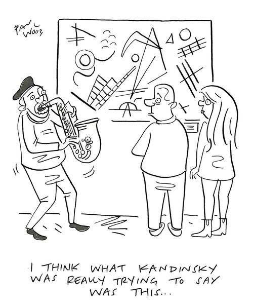 "I think what Kandinsky was really trying to say was this..."