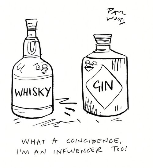 "What a coincidence, I'm an influencer too!"