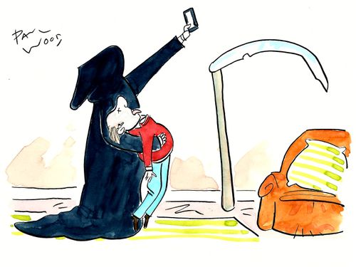 Death selfie