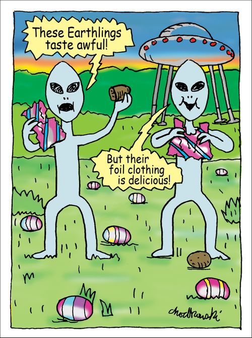 "These Earthlings taste awful!"