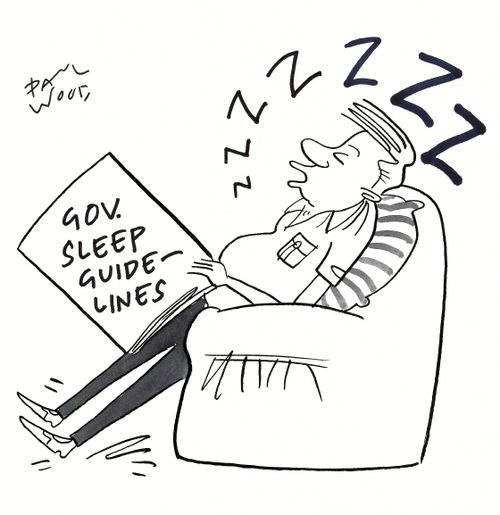 Government sleep guidelines