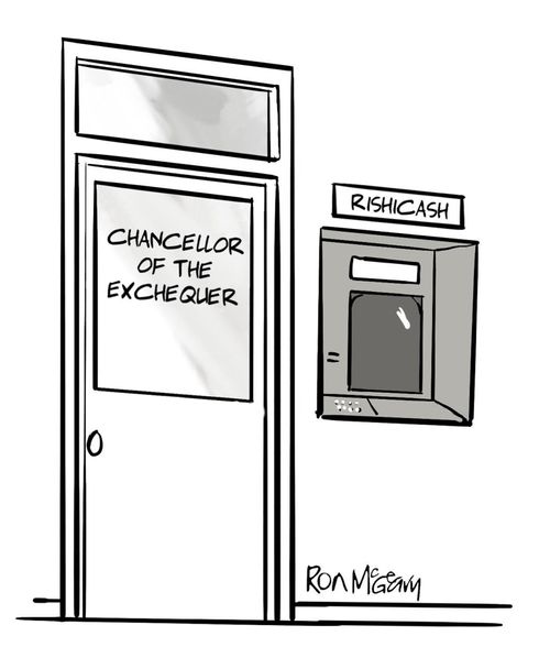 Chancellor of the Exchequer: RishiCash