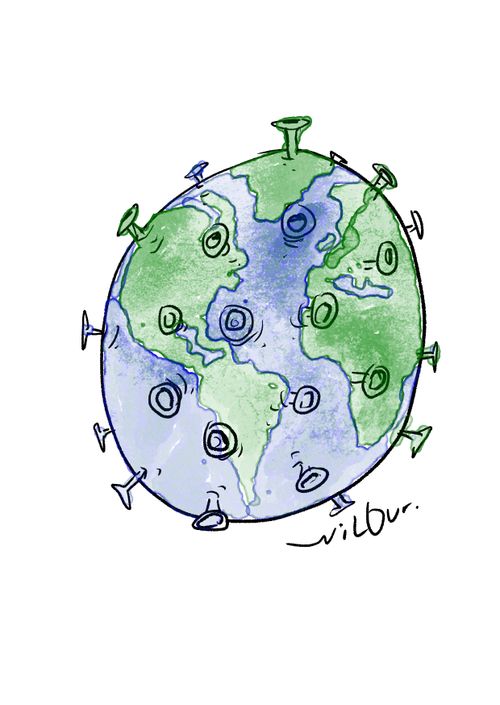 Coronavirus sweeps the earth