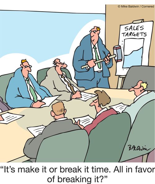 "It's make it or break it time. All in favor of breaking it?"