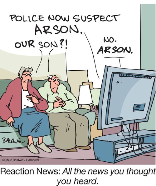 Reaction News: All the news you thought you heard.