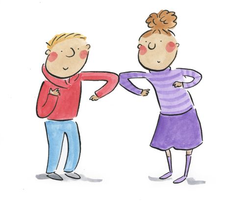 Elbow bump