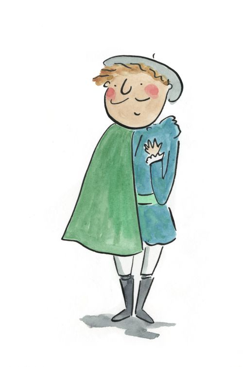 Man with a cape
