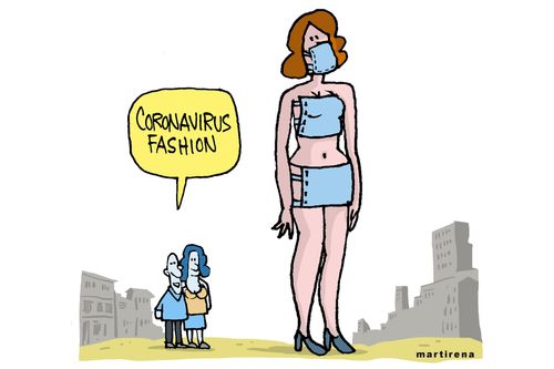 Coronavirus fashion