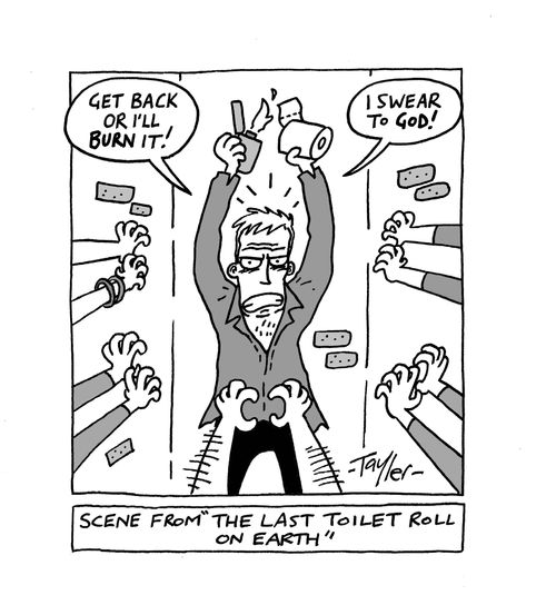 The Last Toilet Roll On Earth