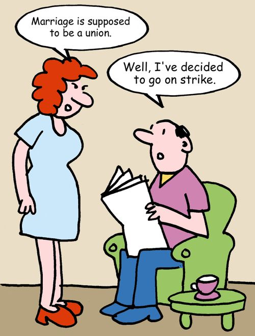 "Marriage is supposed to be a union."