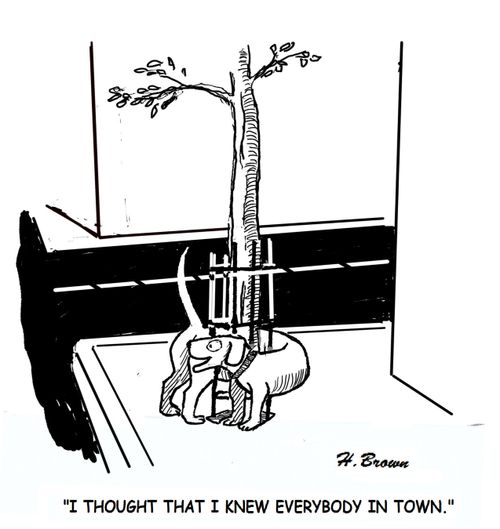 "I thought that I knew everybody in town."