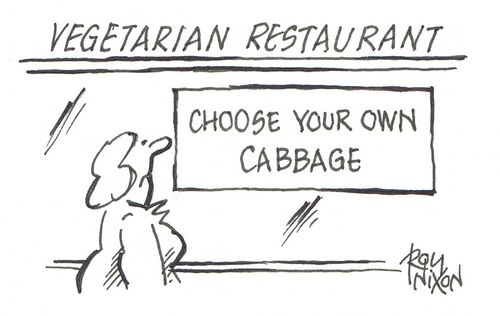 Vegetarian Restaurant: Choose Your Own Cabbage