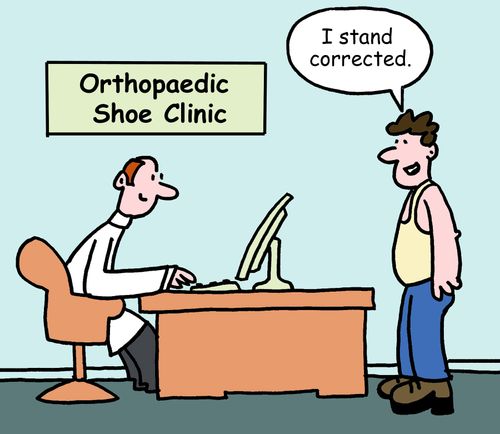 "I stand corrected."