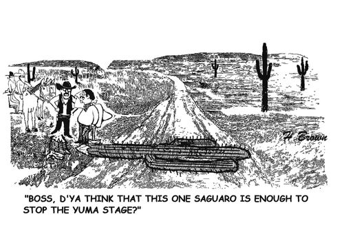 "Boss, d'ya think that this one Saguaro is enough to stop the uma stage."