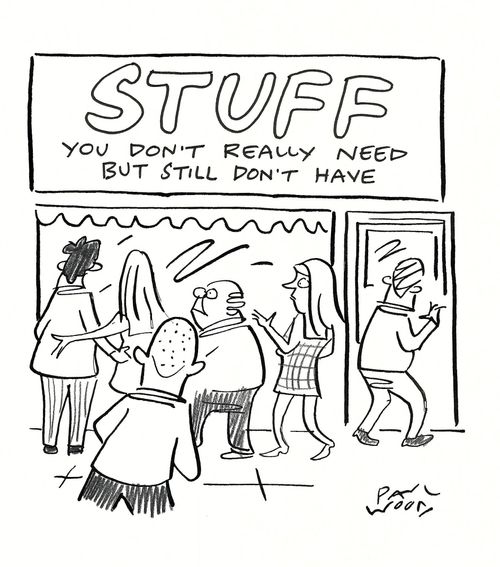 Stuff: You Don't Really Need But Still Don't Have.