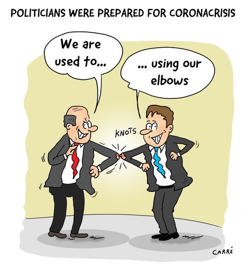 Politicians were prepared for Coronacrisis