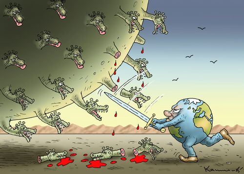 The strong corna war