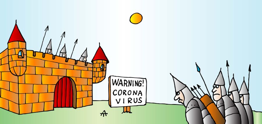 Warning! Coronavirus!