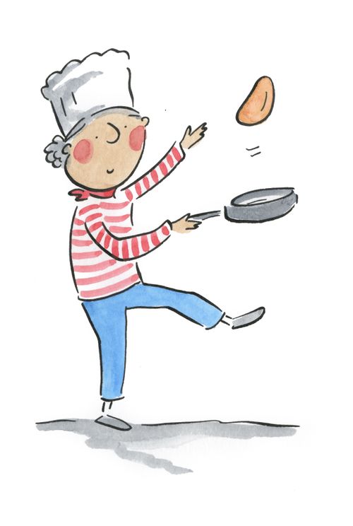 Pancake toss