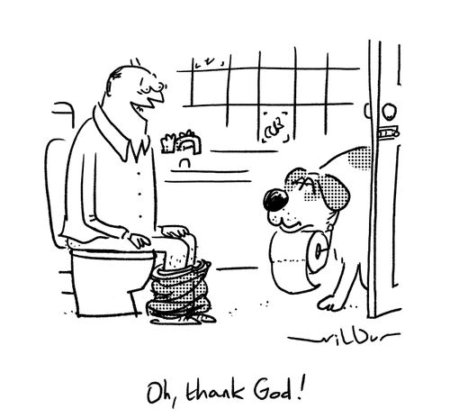 "Oh, thank God!"