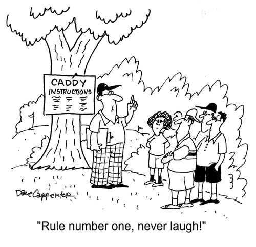 "Rule number one, never laugh!"
