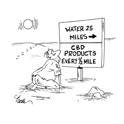 CBD Products Every 1/2 Mile