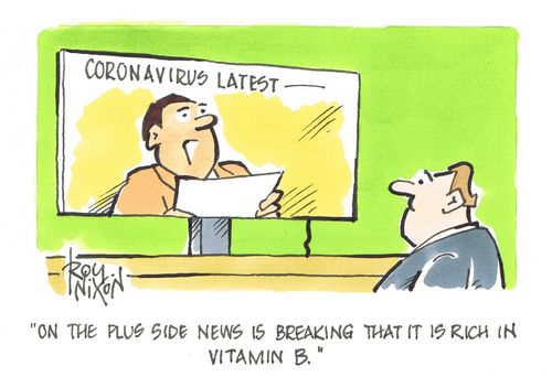 "On the plus side news is breaking that it is rich in vitamin B."